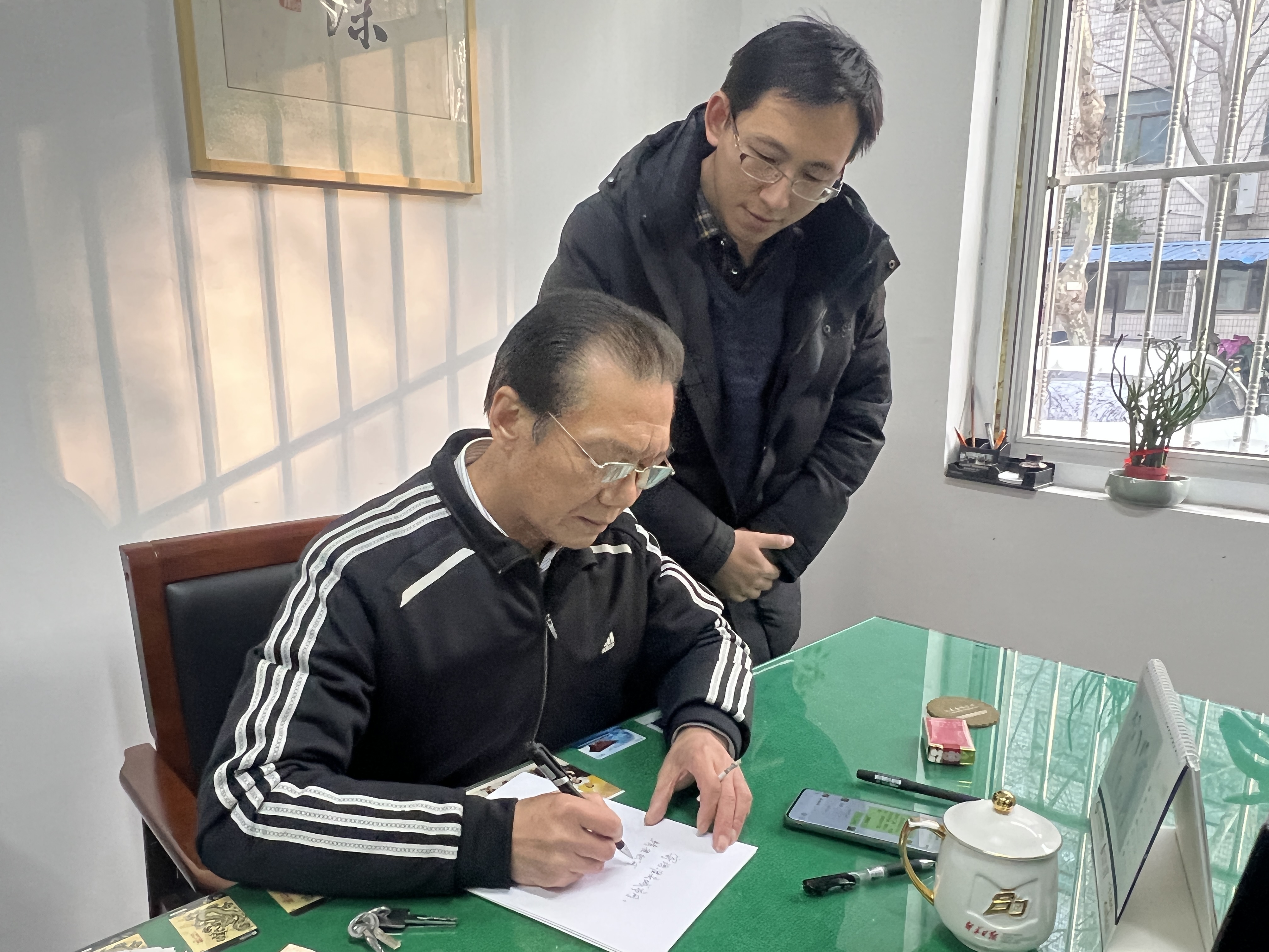 管曙光寄语《淮安城市网》 管曙光寄语《淮安城市网》